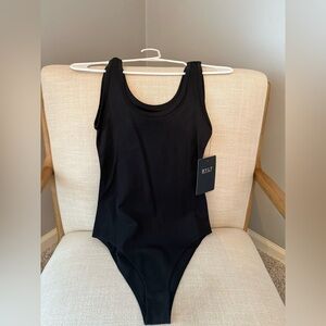 BYLT Essentials Bodysuit in Black - NWT